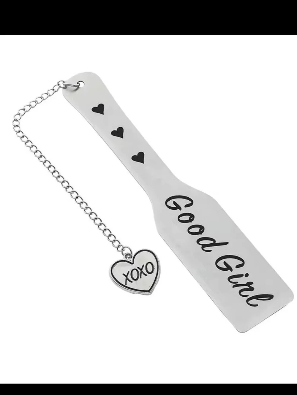 Good Girl BDSM Metal Bookmark